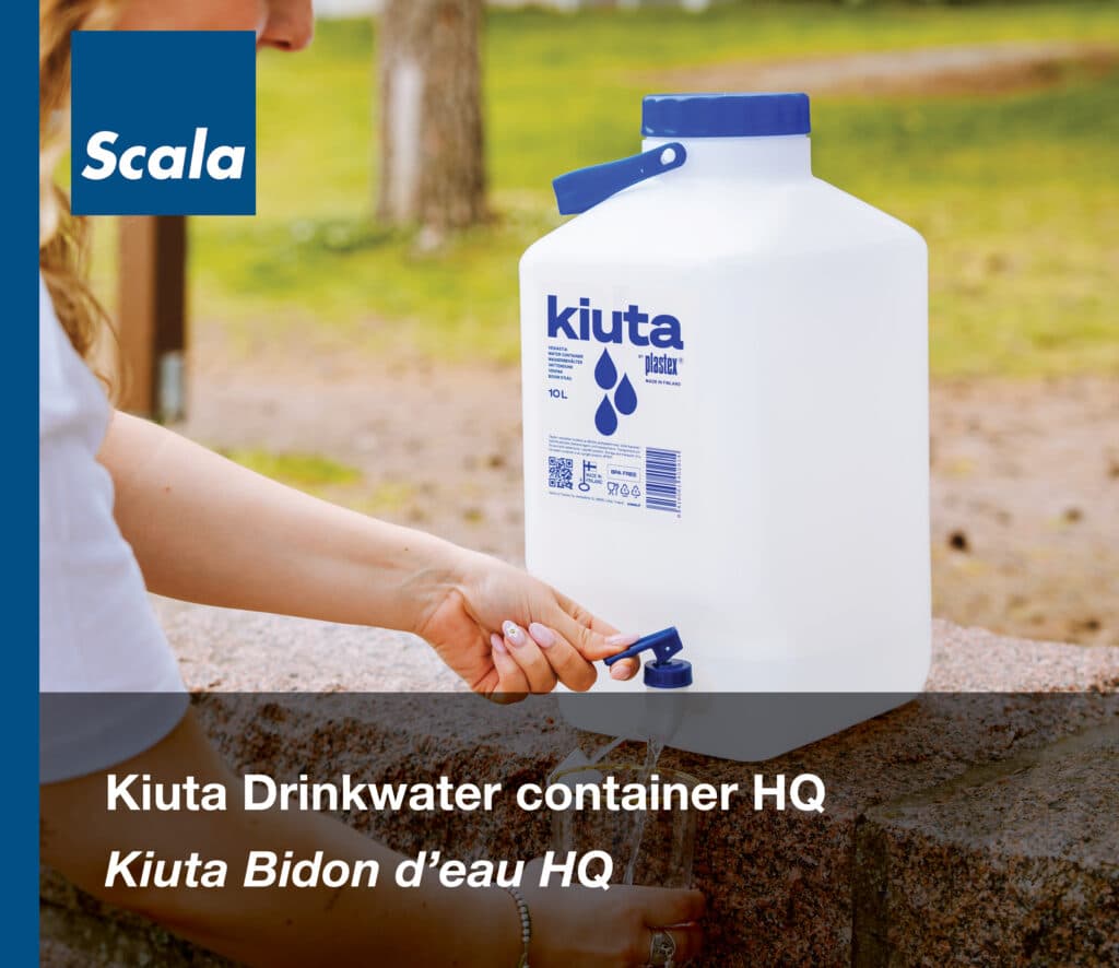Emmers en kuipen: Kiuta Drinkwater container HQ / Seaux et cuvelles : Kiuta Drinkwater container HQ