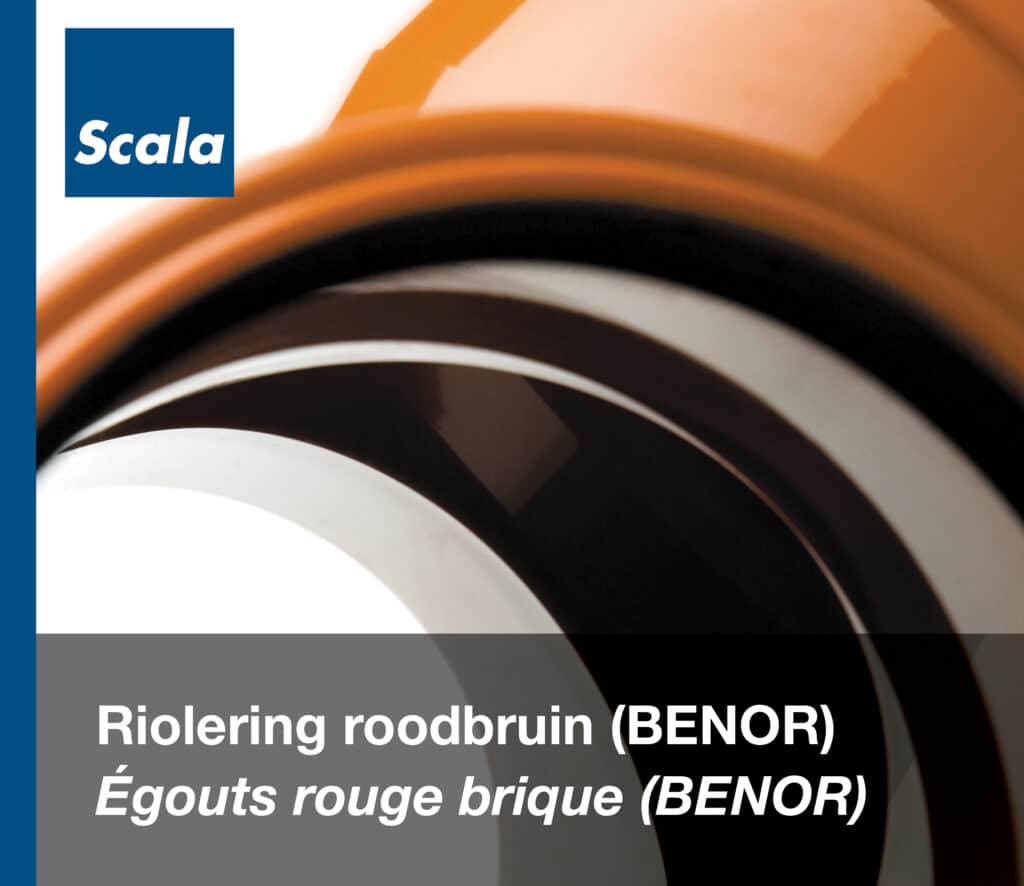 Riolering: Riolering roodbruin (BENOR) / Égouts rouge brique (BENOR)