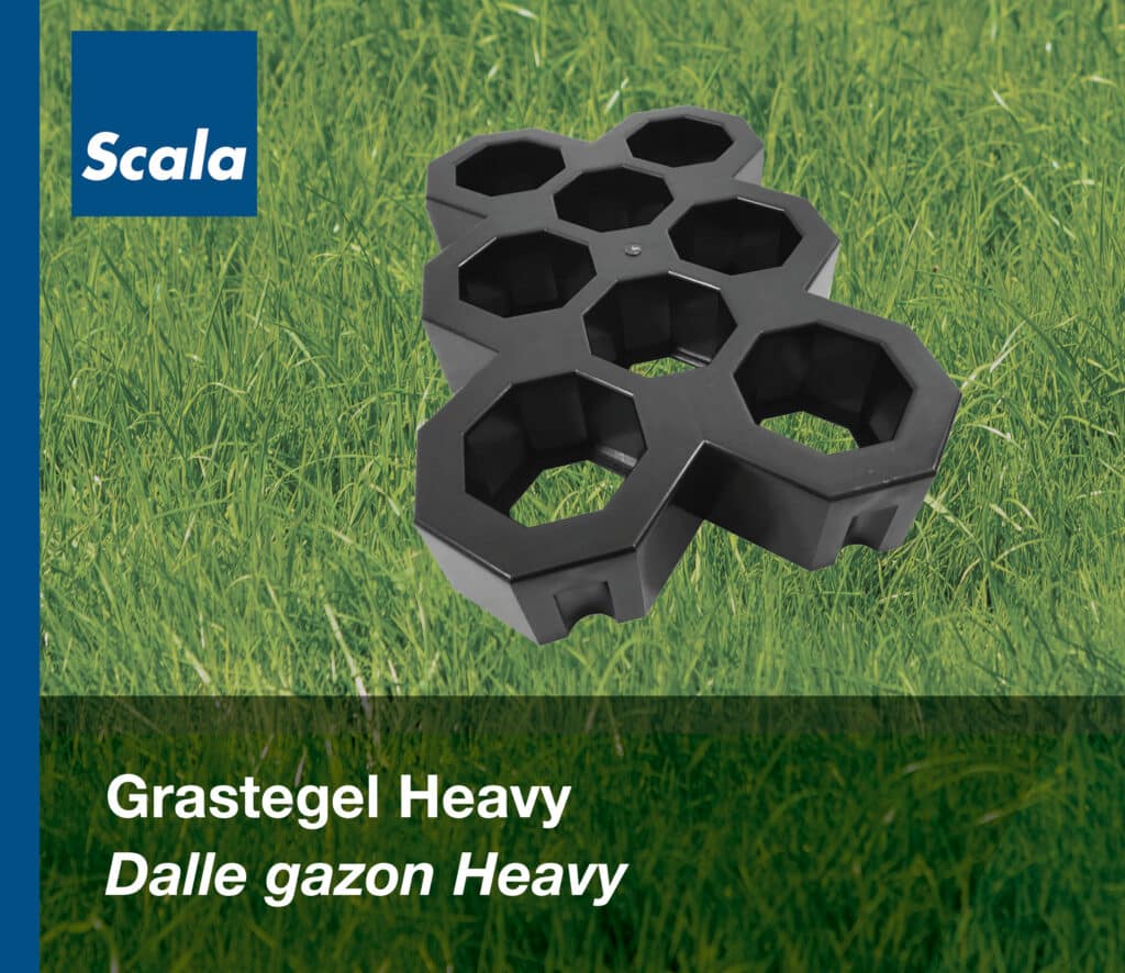 Tegels: Grastegel Heavy / Dalles : Dalle gazon Heavy
