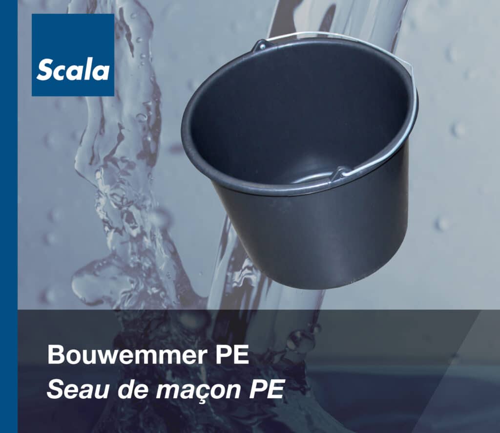 Emmers en kuipen: Bouwemmer PE / Seaux et cuvelles : Seau de maçon PE