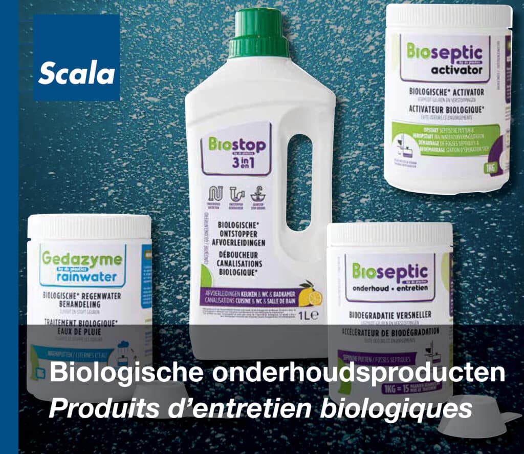 Wateropslag: Biologische onderhoudsproducten / Récupération d'eau : Produits d'entretien biologique
