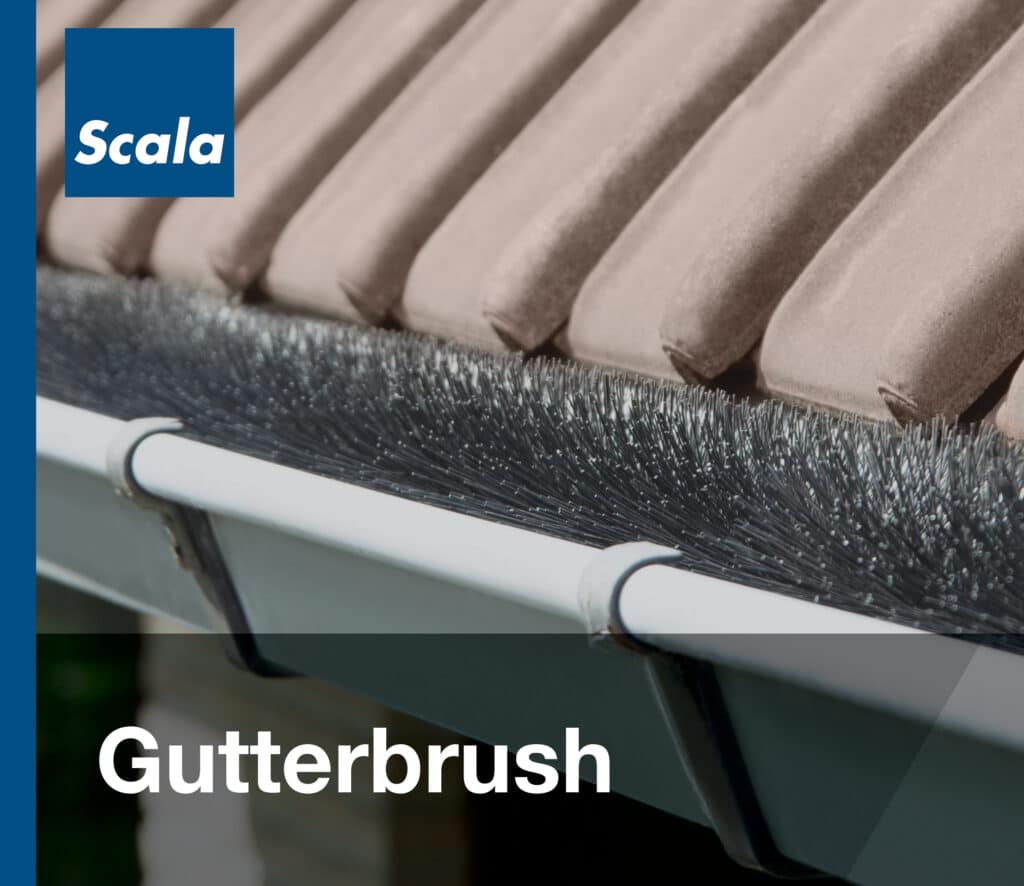 Regenwaterafvoer: Gutterbrush / Évacuation d'eau pluviale : Gutterbrush