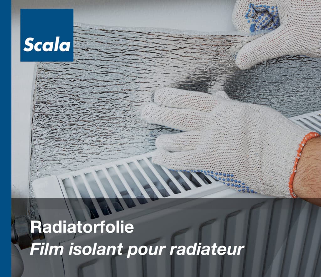 Isolatie: Radiatorfolie / Isolation: Film isolant pour radiateur