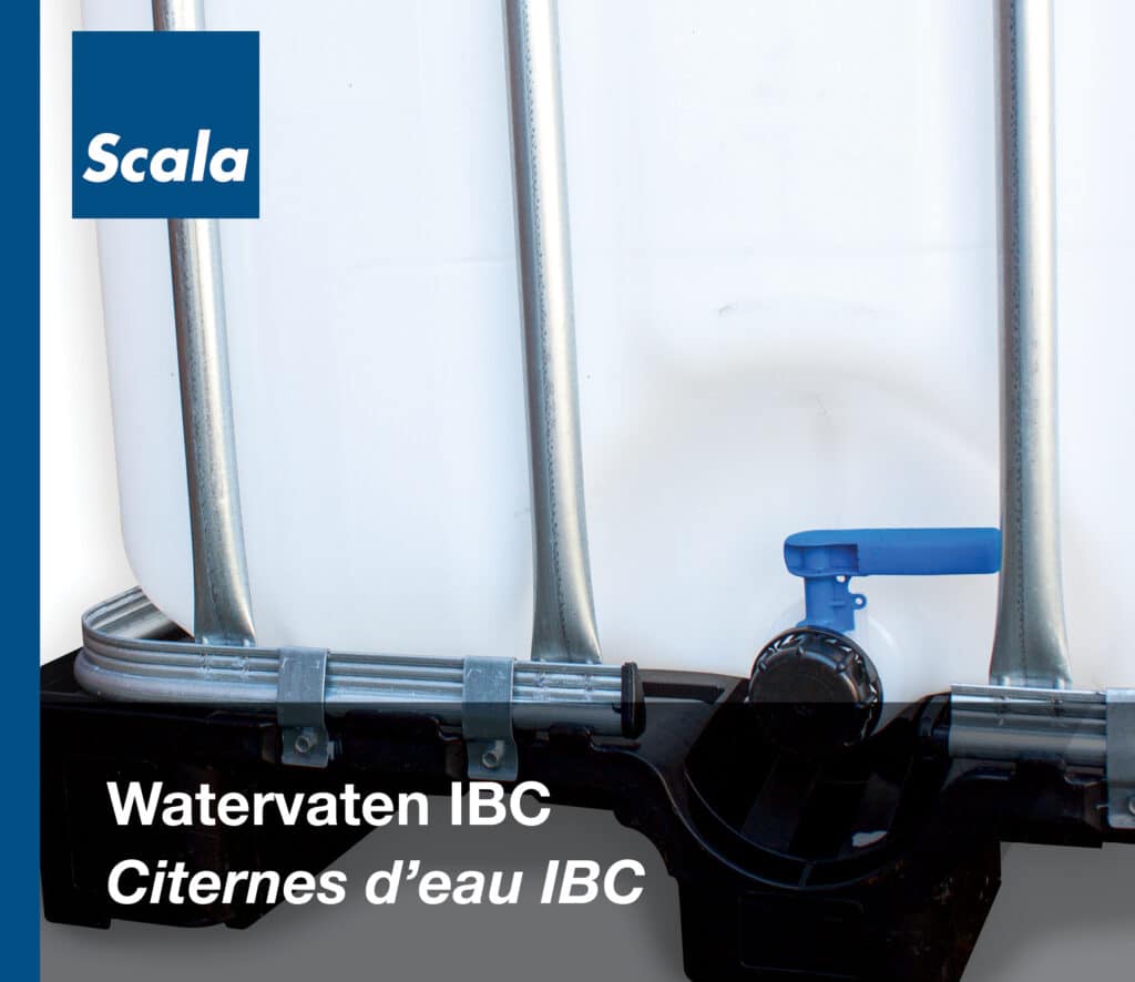Wateropslag: Watervaten IBC / Récupération d'eau : Citernes d'eau IBC