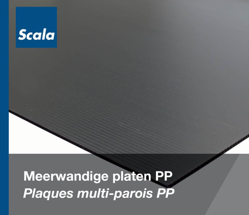 Plaatmateriaal: Meerwandige platen PP / Plaques : Plaques multi-parois PP
