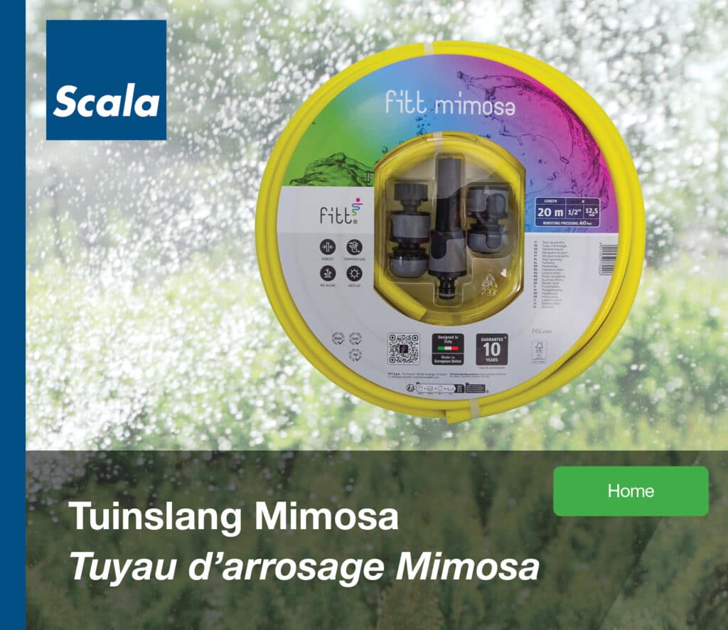 Tuinslangen: Tuinslang Mimosa / Tuyaux d'arrosage : Tuyau d'arrosage Mimosa