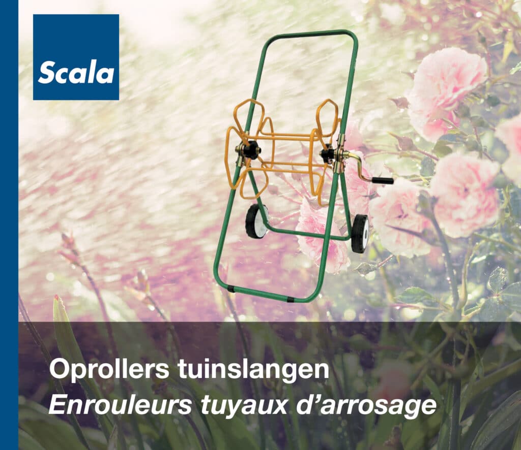 Tuinslangen: Oprollers tuinslangen / Tuyaux d'arrosage : Enrouleurs tuyaux d'arrosage